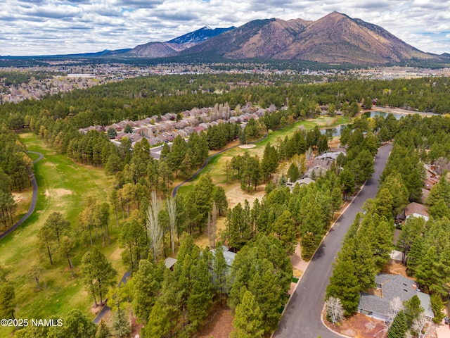 1451 N Mariposa Rd, Flagstaff, AZ 86004 - aerial perspective of suburban area featuring a water and mountain view