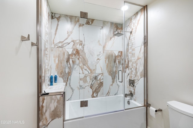 1451 N Mariposa Rd, Flagstaff, AZ 86004 - full bathroom featuring enclosed tub / shower combo and toilet