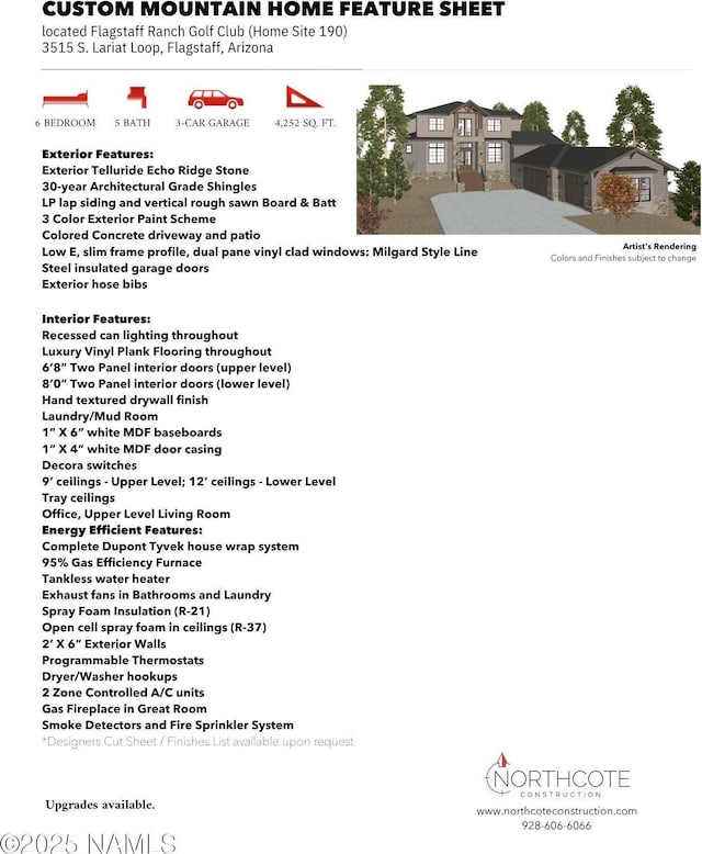 3515 Lariat Loop, Flagstaff, AZ 86005 - view of a document