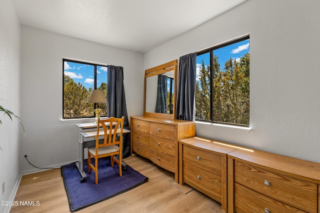 5744 N Julianne Dr, Williams, AZ 86046 - office with light wood finished floors and baseboards