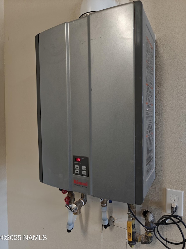 utilities with tankless water heater