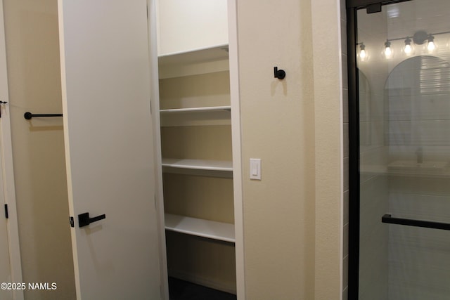 view of closet