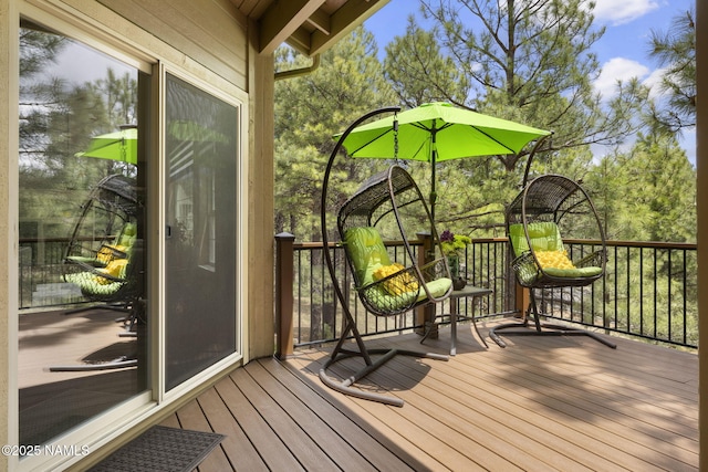 1248 W Lil Ben Trl, Flagstaff, AZ 86001 - view of deck