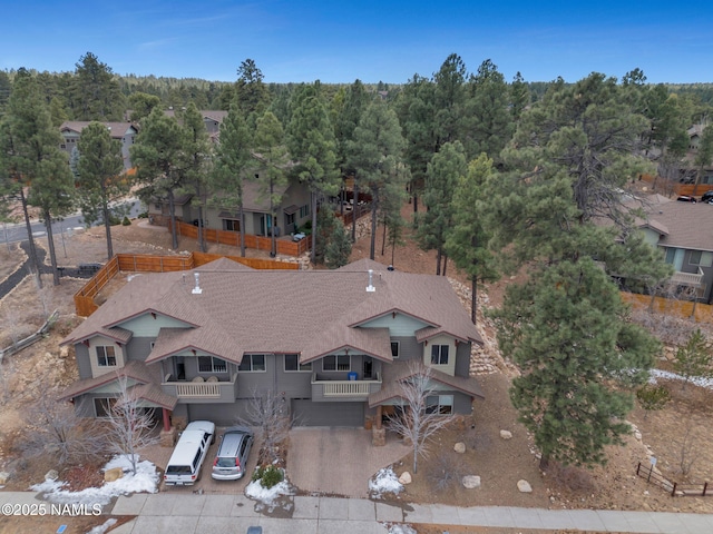 449 E Woodland Dr, Flagstaff, AZ 86001 - aerial view