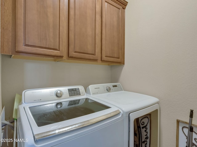 449 E Woodland Dr, Flagstaff, AZ 86001 - laundry area with cabinet space and separate washer and dryer