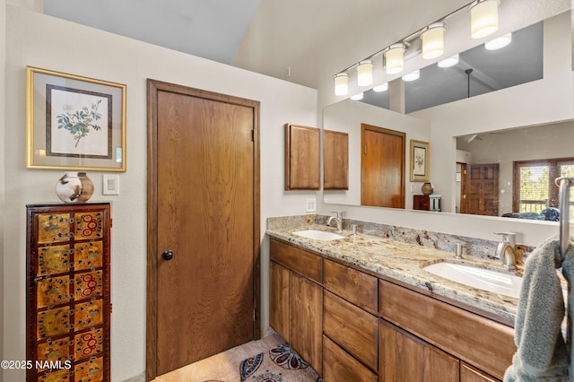 2201 N Rio De Flag Dr, Flagstaff, AZ 86004 - bathroom featuring double vanity