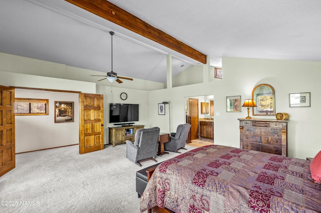 2201 N Rio De Flag Dr, Flagstaff, AZ 86004 - carpeted bedroom with ceiling fan and baseboards