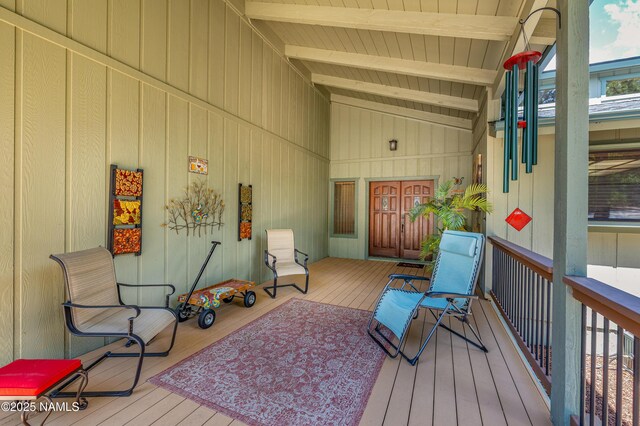 2201 N Rio De Flag Dr, Flagstaff, AZ 86004 - view of deck
