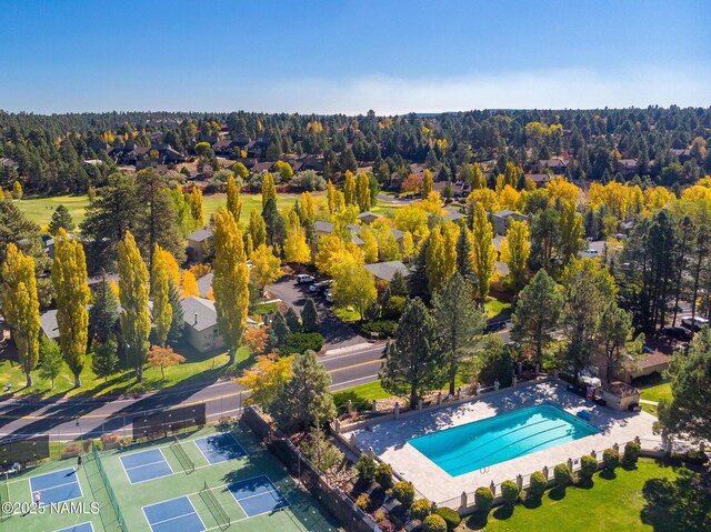 2201 N Rio De Flag Dr, Flagstaff, AZ 86004 - aerial view of a pool