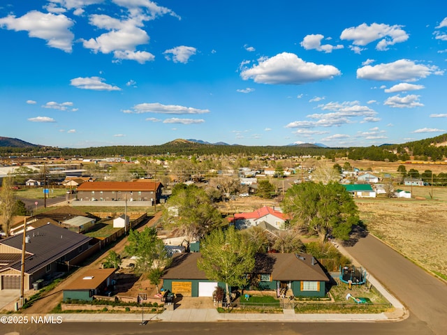 502 N Humbolt St, Williams, AZ 86046 - aerial view of residential area featuring mountains