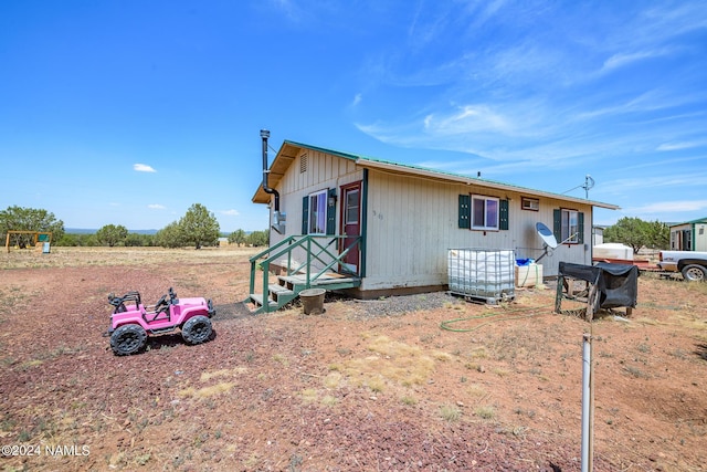 view of manufactured / mobile home