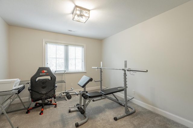 8337 Glenshire Ln, Chattanooga, TN 37421 - exercise area with baseboards and visible vents