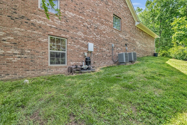 exterior space with central AC unit