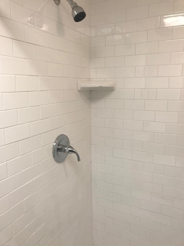 room details featuring tiled shower