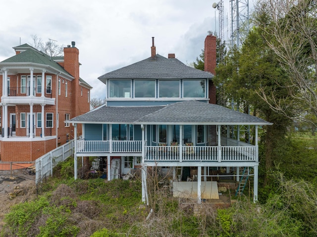 view of back of house