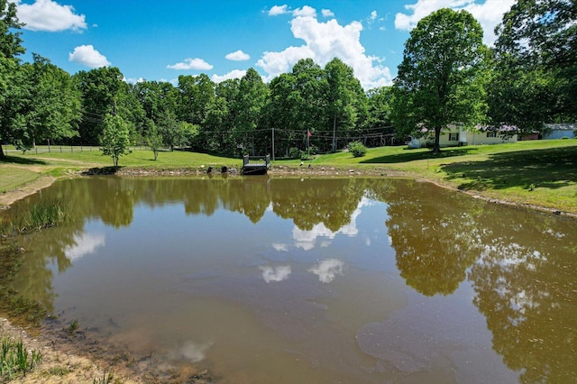 property view of water