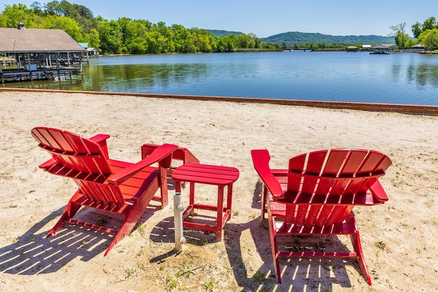 property view of water