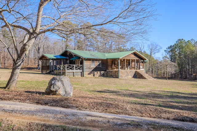 view of front of house