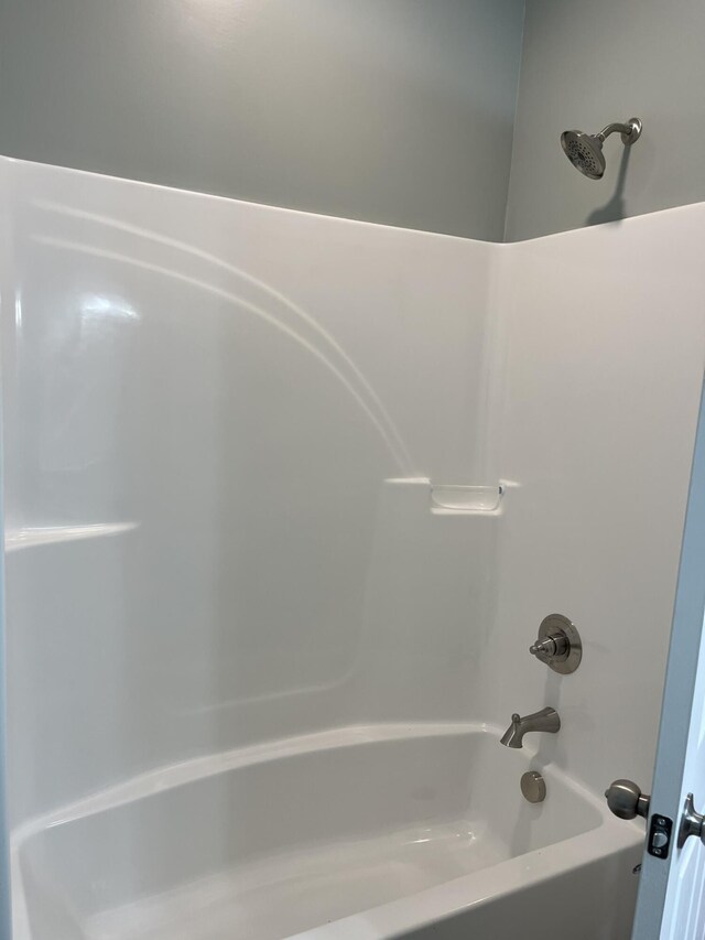 bathroom featuring bathing tub / shower combination