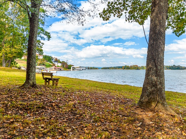 property view of water