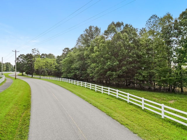 view of road