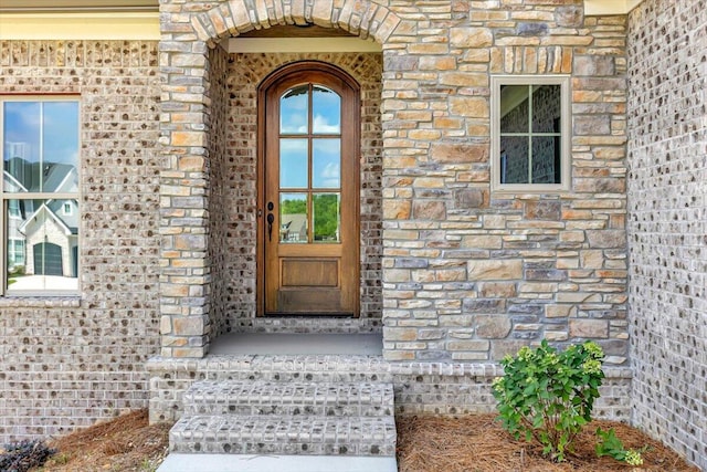 view of property entrance