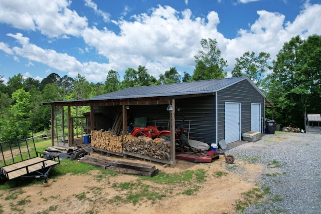 1033 SE Carter Rd, Old Fort, TN 37362 - view of pole building
