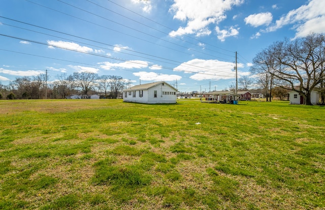 view of yard