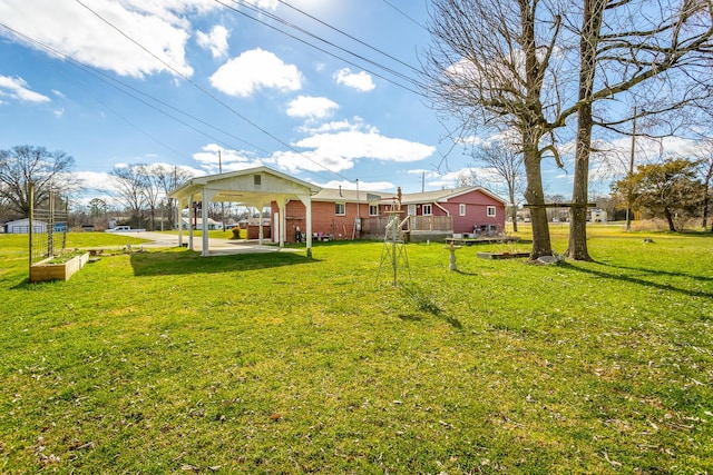 2237 Cloud Springs Rd, Rossville, GA 30741 - view of yard with a carport
