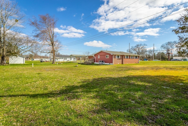 2237 Cloud Springs Rd, Rossville, GA 30741 - view of yard with an outbuilding