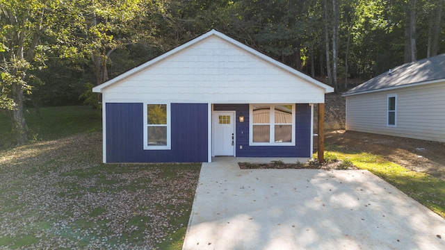 view of bungalow-style house