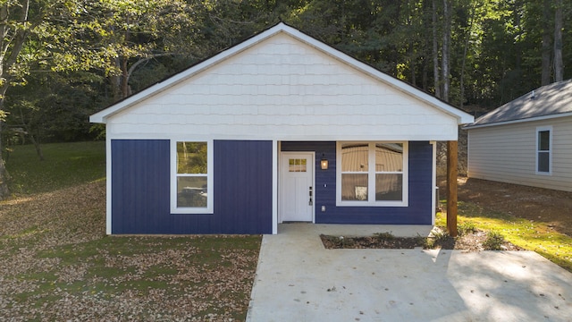 view of bungalow-style house