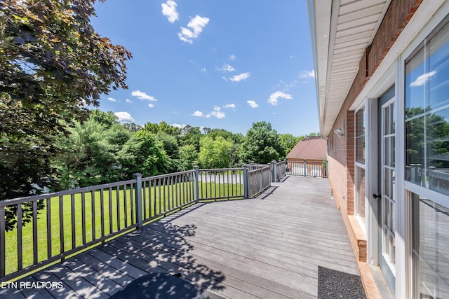 view of deck