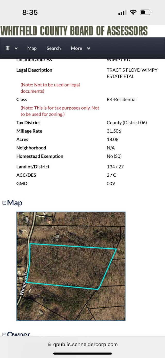 Listing photo 2 for 0 Wimpy Rd, Rocky Face GA 30740