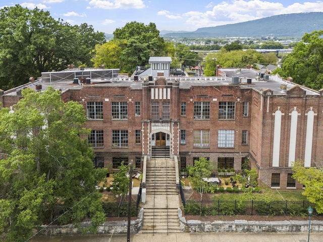 view of property with a mountain view