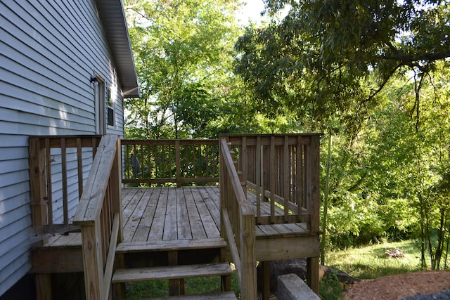 view of deck