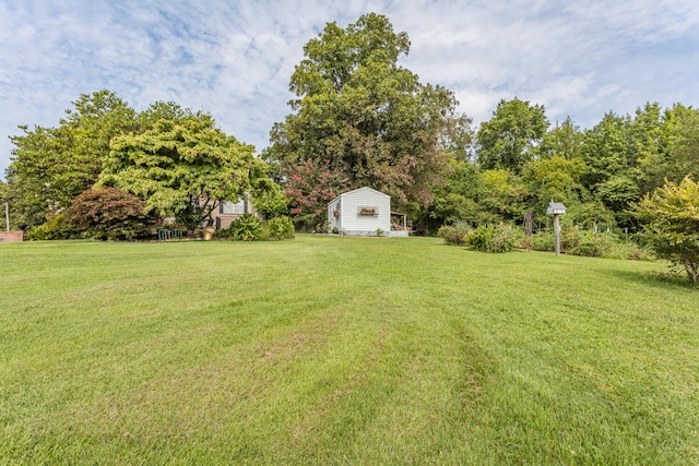 view of yard