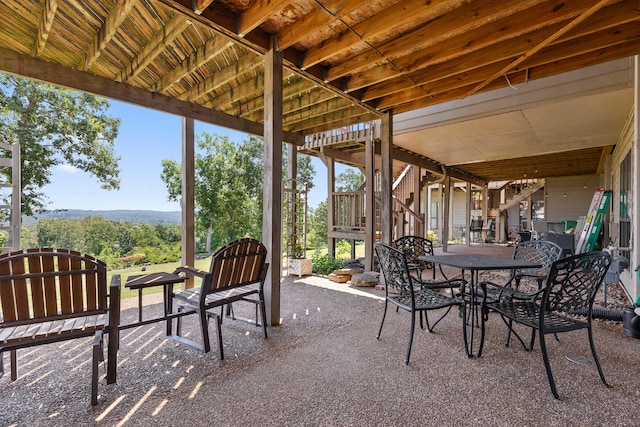 view of patio / terrace