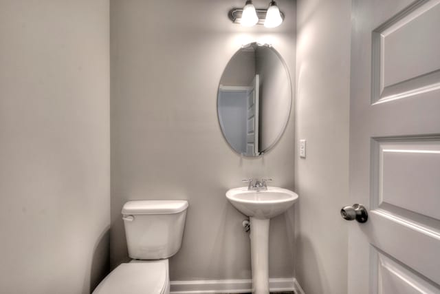 bathroom with toilet