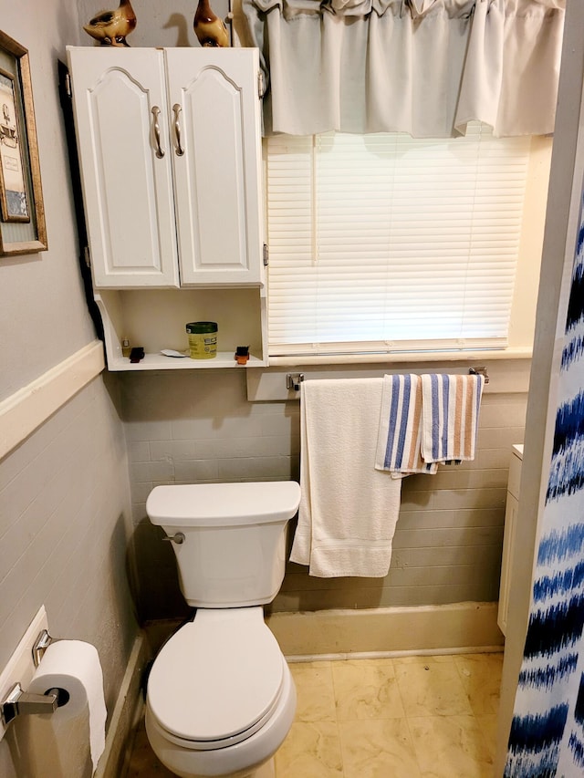 bathroom with toilet