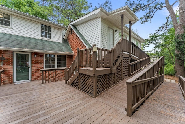 view of deck