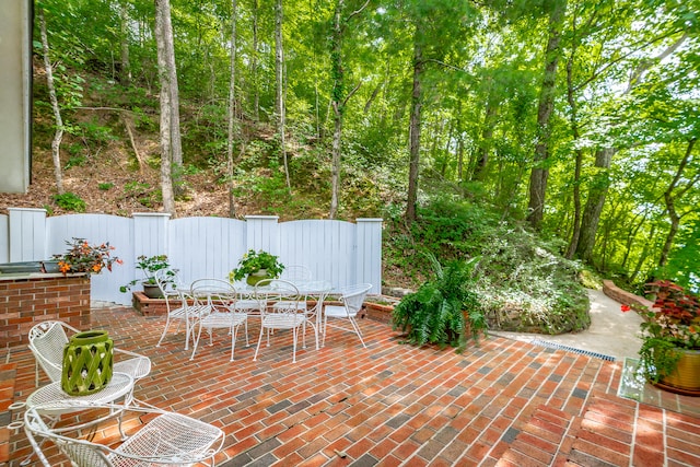 view of patio / terrace