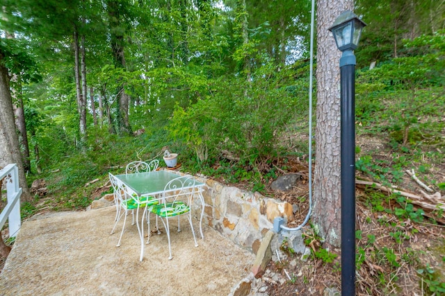 view of patio / terrace with outdoor dining space