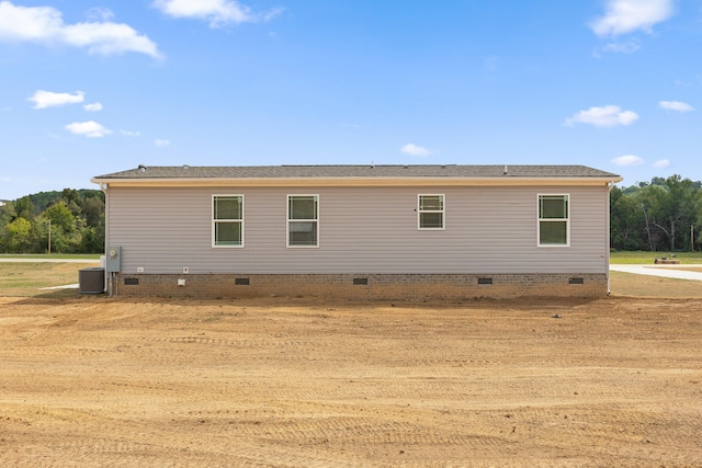 view of side of property