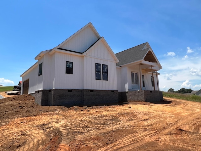 view of home's exterior