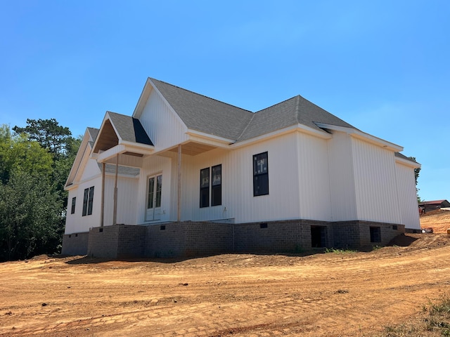 view of side of home