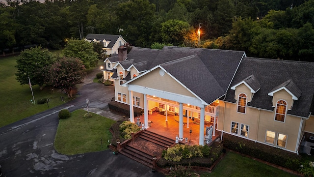 aerial view