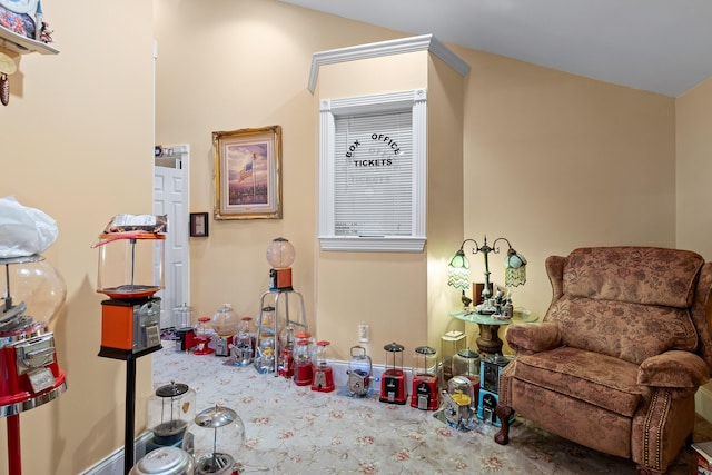 view of game room