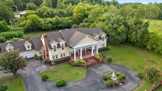 aerial view