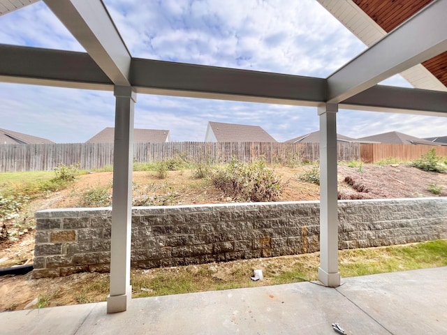 view of patio / terrace